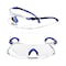 Defender Safety VS3, Safety Glasses, Clear Lens, Blue Frame, 1 PR OF-VS3-03 - alternate 1